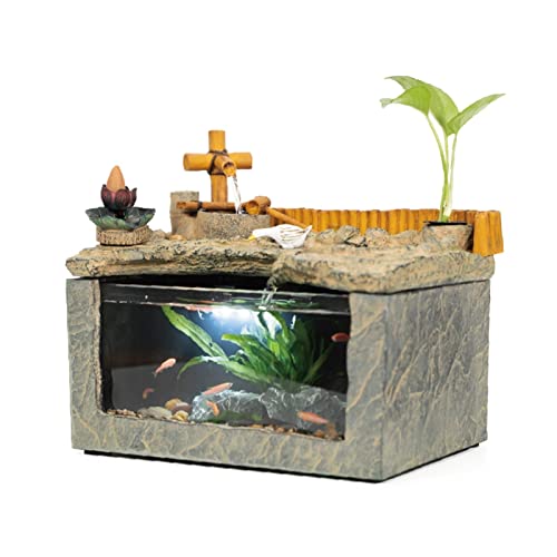 Fontaine de bureau design et ornement paysage aquatique créatif