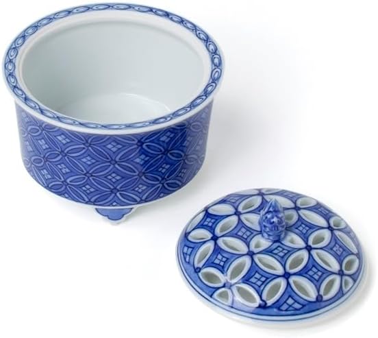 Shoyeido #714513 Nabeshima Ware Incense Burner Dyed Cloisonne