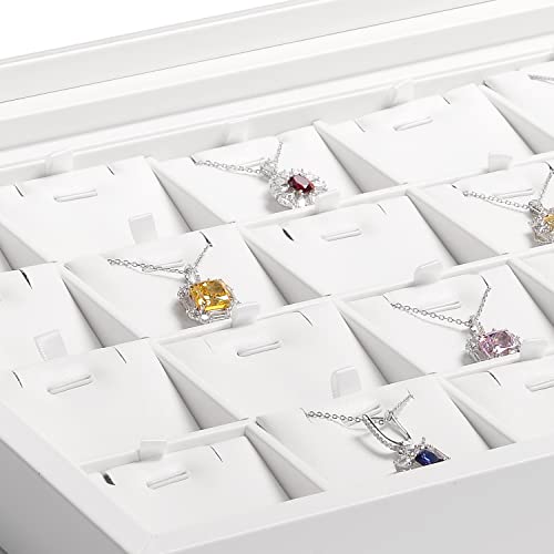 Boîte à bijoux blanche à offrir pour une organisation raffinée