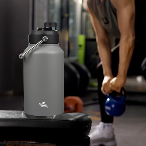 Image of Konokyo 87 oz Insulated Stainless Steel Water Bottle Jug with Handle