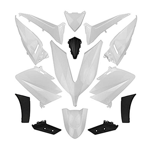 Kit carrosserie TMAX 530 blanc brillant P2R pour carénage de maxiscooter 2015-2016