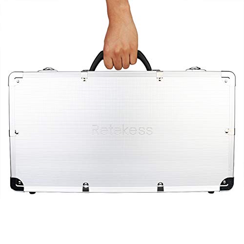 Retekess T130 Tour Guide Systems Charging Case, Caja de Carga con 32 Ranuras para Almacenamiento | Para Retekess T130, T130S Sistema Inalámbrico de Guía Turística, Estuche de Transporte Resistente Texturizado miniatura 5