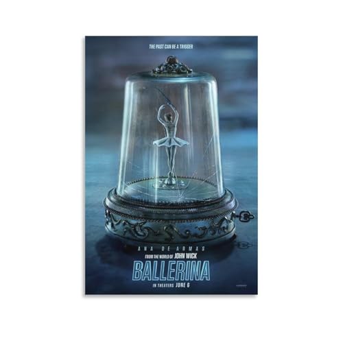 バレリーナThe World of John Wick 素晴らしい映画アートポスター (4) プリント モダン ウォールアート 部屋飾り 素晴らしいギフト すぐに掛けられます08x12inch(20x30cm)のサムネイル