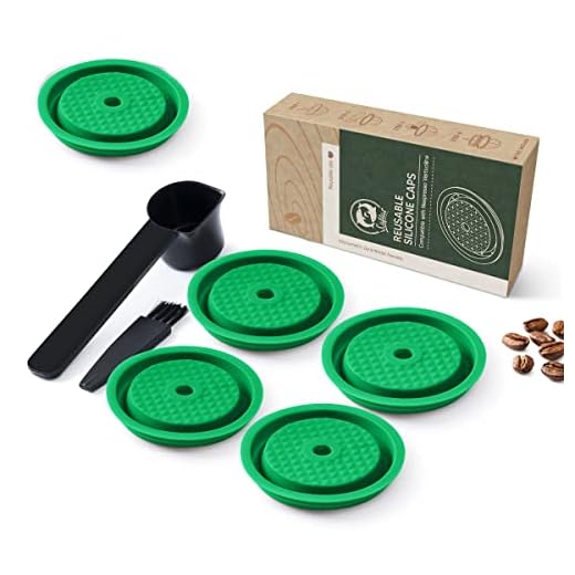 Cápsulas de café Vertuo recarregáveis DISCS filtros reutilizáveis cápsulas de café recarregáveis para cápsulas Vertuoline e Vertuo, compatível com cápsulas Vertuoline e Vertuo (5)