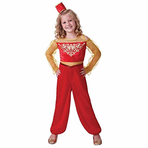 Fancy Me Ragazze Rosso Arabian Nights Aladdin