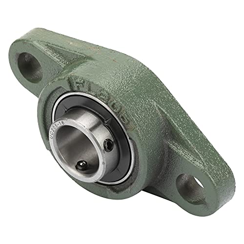 Flanschlager, UCFL205-16 Zink-Aluminium Selbstausrichtendes Stehlager Flanschlager Flanschlagerständer für Maschinen Fördersysteme der KFL-Serie