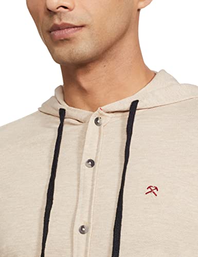 Image of HammerSmith Men's 100% Cotton Long Sleeve Hooded Collar Casual Shirt