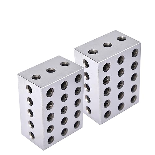 2-4-6 BLOCKS 23 Holes Matched Pair Machinist 246 Jig Ultra