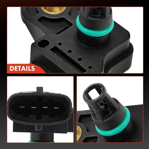 Frankberg Luftdrucksensor Höhenanpassung Drucksensor Luftdruck Ladedruckgeber Ladeluftdrucksensor Ladeluftdruck Replace# 0281002680