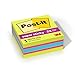 Post-it Super Sticky Notes Cube, 3 in x 3 in, Bright Colors, 1 Cube/Pack, 360 Sheets/Cube (2027-SSGFA)