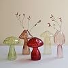 Hafhef Decorative Mushroom Vase, Delicate Flower Vase