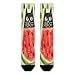 FekiLoot Cat And Watermelon Compression Socks Cozy Soft Support Socks Fashion Breathable Knee High Tube Socks for Adult