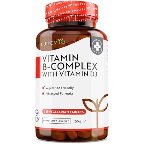 Nutravita High Potency Vitamin B Complex with D3 Cover
