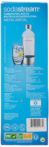 Sodastream 1040000000 1L Classic Metal Carbonating Bottle thumb #3