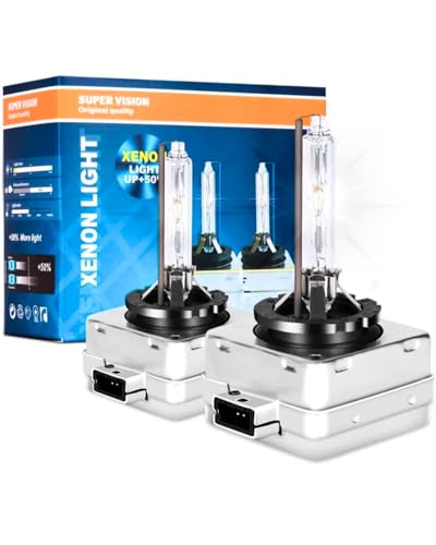 TT RP D3S Xenon Bulb Replacement HID Headlight Bulbs Replacement Headlight Xenon Bulbs 6000k 35w 12V Discharge Lamp IP68 Waterproof Design Pack of 2 (D3S 6k)