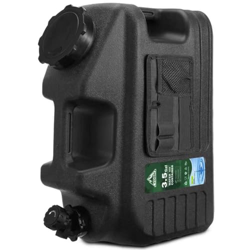 3.5 Gallon Water Jug Camping Water Container BPA Free Portable Water Dispenser with Spigot