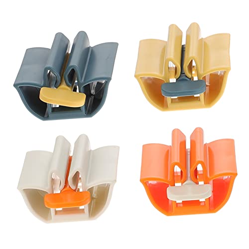 Gogogmee Manual Toothpaste Squeezer Pump for Toothpaste Tube 4pcs Toothpaste Clamp Abs Material Bathroom Accessory