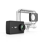 YI 4K+/60fps Action Camera with Waterproof Case, Plus Voice Control, Live Streaming, and 12MP RAW image (Black)
