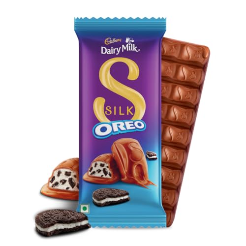 Image of Cadbury Dairy Milk Silk Oreo Chocolate Bar, 124 g