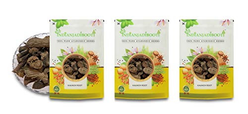Indianjadibooti kaunch root, 3 packs of 900 grams [31.74 oz]