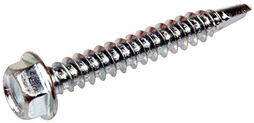 Tornillos autorroscantes Dorman 12 x 1.5 in, paquete de 50