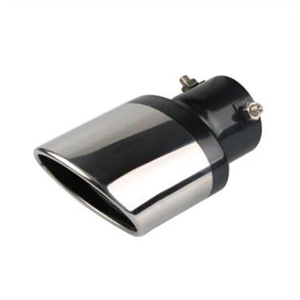 HFFTYU Car Exhaust Tailpipe, for Lexus ES 250 350 300H Híbrido 2013-2023 Sturdy Lustrous Exhaust Tailpipe Stainless Steel Tip Muffler End Trim Modification Parts,B