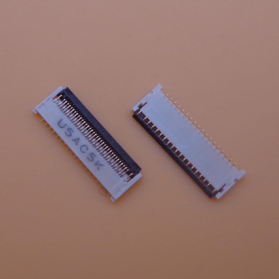 Image of Wiring Connecting Terminals 2-20Pcs 35pin LCD Display FPC Connector for Samsung Galaxy Tab A 10.1 T587 SM-T580 T585 Screen Clip Contact On Motherboard - (Color: 5pcs)(2pcs)