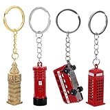 Porte-clés délicat : le porte-clés délicat est une jolie décoration pour les clés, le cartable, le et bien plus , porte-clés d'élément britannique