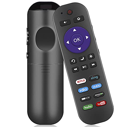 Gvirtue Universal Remote Control Applicable for TCL Roku TV Remote, for All TCL Roku Smart LED QLED TVs