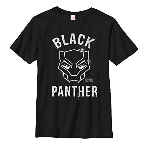 Fifth Sun Marvel Universe Bold Panther Boy's Solid Crew Tee