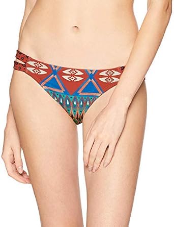 EIDON Womens Standard Low Rider Mid Rise Bikini Bottom Swimsuit