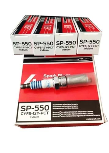 Bujía 5M5G12405AA con punta de fuego de alta precisión para motor kit de 4 piezas