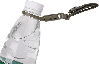 زجاجة بمشبك على حزام او شنطة - عبوة من 4 قطع، تصميم مبتكر لسهولة الحمل زجاجة مياه للسفر والتخييم - فاشون هوم