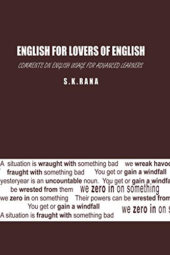 ENGLISH FOR LOVERS OF ENGLISH