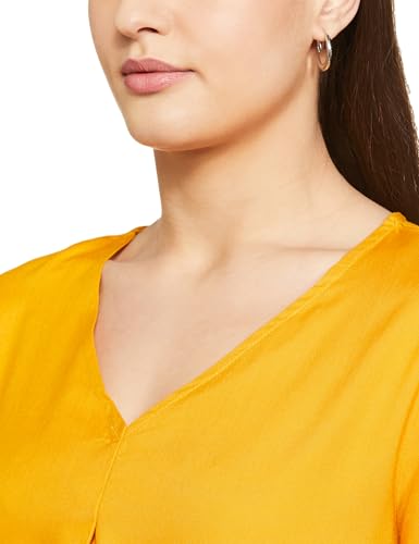 Image of FYLTR Women's Casual V-Neck Top - Fitted Sleeve | Front Detailing | Soft & Comfortable