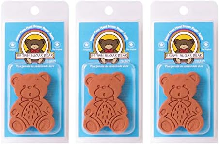Brown Sugar Bear Original Brown Sugar Saver and Softener, Terracotta, Set of 3