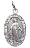 I G J LA MEDALLA MILAGROSA - LA ORIGINAL - 100% MADE IN ITALY - LAS MEDALLAS DE LOS SANTOS PATRONOS (Escritura latina)