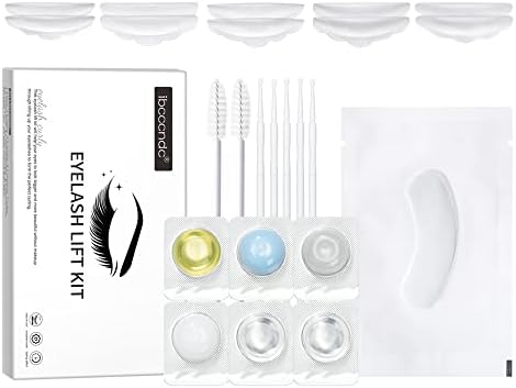 SHEEYOON Eyelash Lift Kit, Premium Lash Perm kit with Complete Tools, Natural Curly Long Lasting Eyelash Curling for Home & Salon