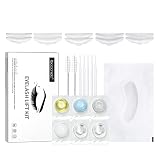 SHEEYOON Eyelash Lift Kit, Premium Lash Perm kit with Complete Tools, Natural Curly Long Lasting Eye