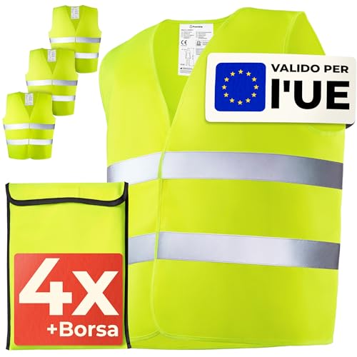 Prowiste 4 Gilet Alta Visibilità EN ISO 20471