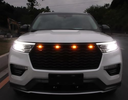 Juego de 4 Lámparas LED Ámbar para Parrilla Frontal miniatura 5