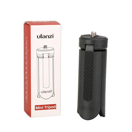 Mini tripé Ulanzi para estabilizador de monopé de selfie Stick em câmeras DSLR de celular, suporte d
