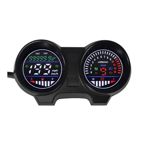 �I�[�g�o�C�̑��s�����v�^�R���[�^�[ �_�b�V���{�[�h�I�[�g�o�C CG125 RPM ���[�^�[���g�_�b�V���{�[�h�f�W�^���p�l���^�C�^�� 150 CG150 ���� �t�@��150