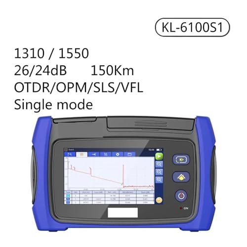 Réflectomètre optique temporel OTDR KL6100S1 de haute précision