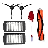 BENSOI Remplacement des Chiffons de Filtre de Brosse latérale Principale compatibles avec Les pièces d'aspirateur de Robot Xiaomi Mijia Robot Vacuum-Mop Pro 2pro MJSTS1 (Color : 1)