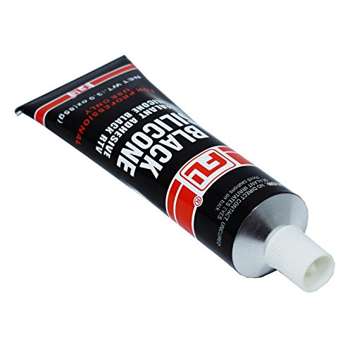 Zwart hoge temperatuur siliconen afdichtmiddel kit kit kit auto auto auto voertuig oven motor transmissie ventilator pompen verwarmingsketel airconditioner droger 85 g + 350 °C - Image 3