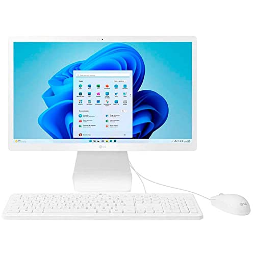 Computador All in One LG Celeron 8GB SSD 128GB Win 11 22V30R-L.BY31P2