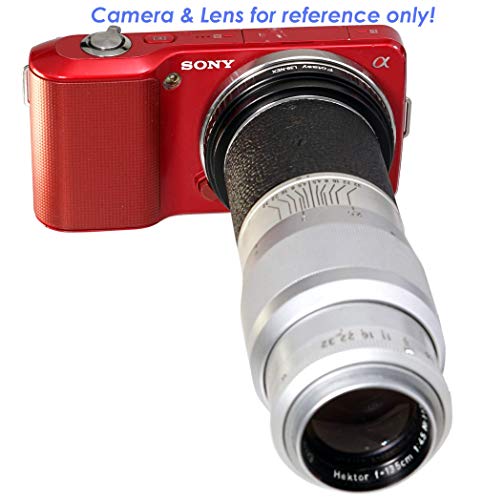 image for Fotasy Copper Adjustable Leica M39 Lens to E Mount Adapter, LTM 39mm E