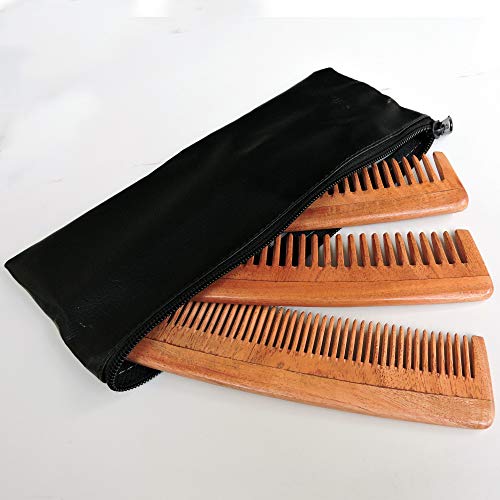 Set de 3 Peines de Madera de Neem miniatura 5