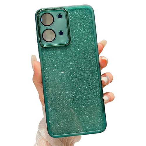 TRIPLE RIVER�EFor POCO X8 Pro �P�[�X �J�o�[ �N���A ���炫�� �O���b�^�[ TPU �\�t�g�P�[�X �O���f�[�V���� ������ For ���� �V���I�~ �v�� / X8�v���}�b�N�X(�O���[��)